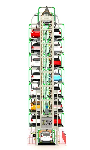 Vertical Rotary Parking System